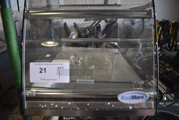 BRAND NEW SCRATCH AND DENT! KoolMore Stainless Steel Commercial Countertop Dry Display Case Merchandiser. 14x24x20 - Image 3 of 3
