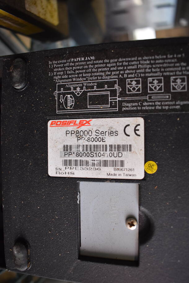 First Data 15" POS Monitor w/ Posiflex PP8000 Receipt Printer  - Image 4 of 5