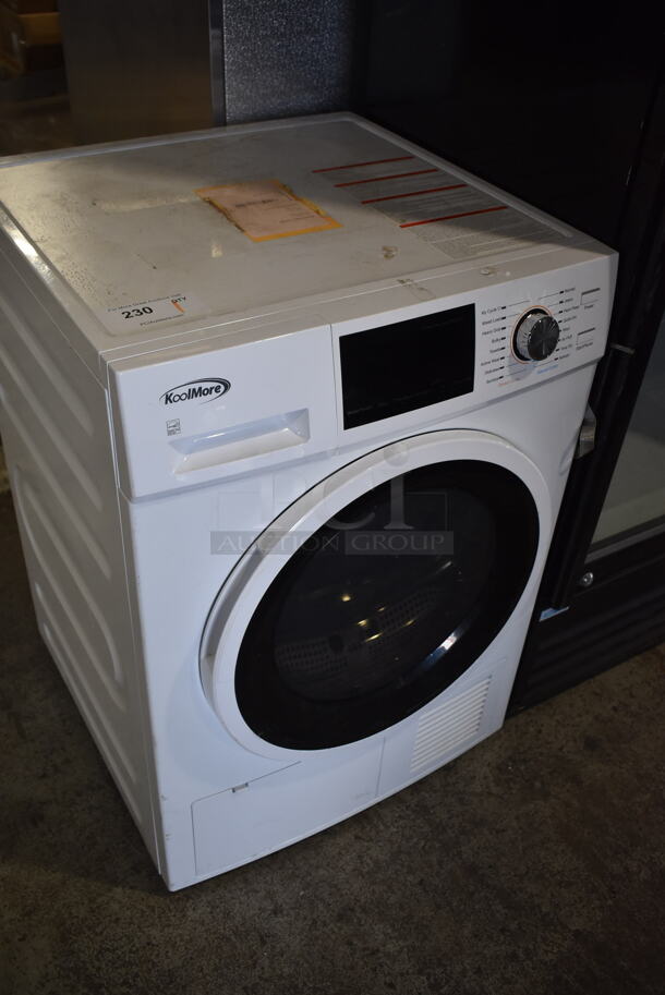 BRAND NEW SCRATCH AND DENT! KoolMore FLD-5CWHP Metal Front Load Dryer. 120/240 Volts, 1 Phase.  - Image 2 of 6