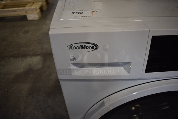 BRAND NEW SCRATCH AND DENT! KoolMore FLD-5CWHP Metal Front Load Dryer. 120/240 Volts, 1 Phase.  - Image 3 of 6