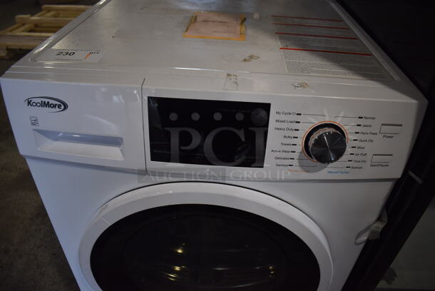BRAND NEW SCRATCH AND DENT! KoolMore FLD-5CWHP Metal Front Load Dryer. 120/240 Volts, 1 Phase.  - Image 5 of 6