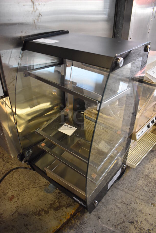 BRAND NEW SCRATCH AND DENT! KoolMore DC-3CB Metal Commercial Countertop Dry Open Display Case Merchandiser. 110-120 Volts, 1 Phase. 16x15x28.5. - Image 2 of 5