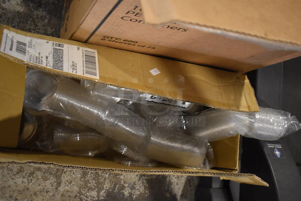 ALL ONE MONEY! Lot of 5 Boxes of Various Items Including Plastic To Go Boxes - Image 3 of 7