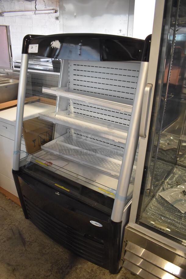 KoolMore CDAU-13C Metal Commercial Open Grab N Go Merchandiser. 36x30x60. Tested and Powers On But Does Not Get Cold - Image 1 of 6