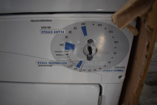 General Electric GE DSKS333EC5WW Spacemaker Metal Front Load Dryer. 120 Volts, 1 Phase. 24x22x33 - Image 3 of 7
