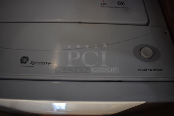 General Electric GE DSKS333EC5WW Spacemaker Metal Front Load Dryer. 120 Volts, 1 Phase. 24x22x33 - Image 4 of 7