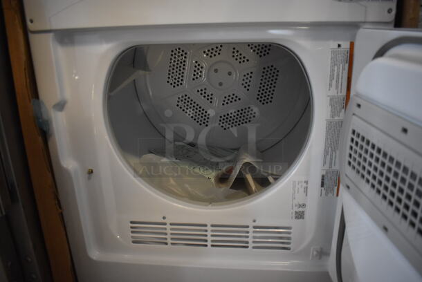 General Electric GE DSKS333EC5WW Spacemaker Metal Front Load Dryer. 120 Volts, 1 Phase. 24x22x33 - Image 5 of 7