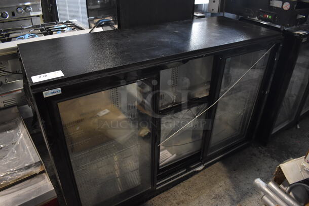 BRAND NEW SCRATCH AND DENT! KoolMore BC-3DSL-BK Metal Commercial Undercounter 3 Door Back Bar Cooler Merchandiser. 115 Volts, 1 Phase. 54x20x36. Cannot Test Due To Missing Power Cord - Image 2 of 8