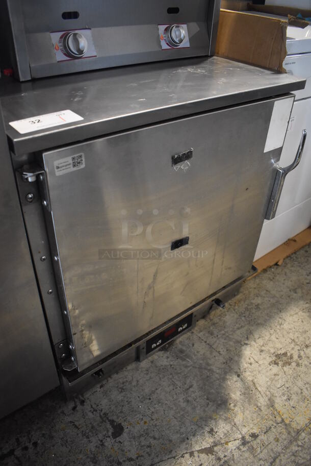 Winston CVap B Series Stainless Steel Commercial Single Door Undercounter Warming Cabinet. 27.5x32.5x30.5. Tested and Working! - Image 2 of 5