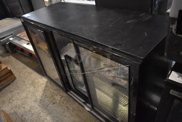 BRAND NEW SCRATCH AND DENT! KoolMore BC-3DSL-BK Metal Commercial Undercounter 3 Door Back Bar Cooler Merchandiser. 115 Volts, 1 Phase. 54x20x36. Cannot Test Due To Missing Power Cord - Image 3 of 8