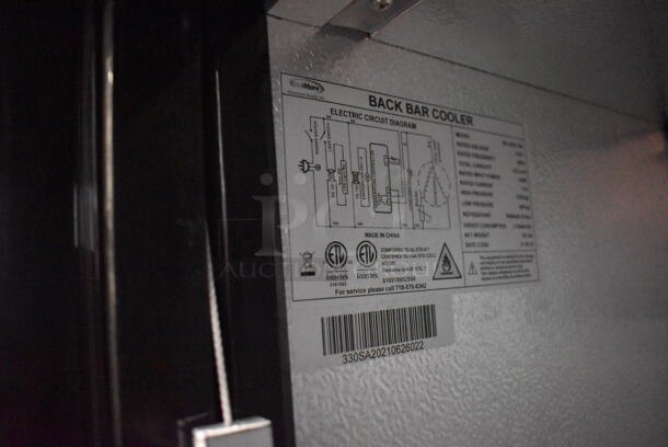 BRAND NEW SCRATCH AND DENT! KoolMore BC-3DSL-BK Metal Commercial Undercounter 3 Door Back Bar Cooler Merchandiser. 115 Volts, 1 Phase. 54x20x36. Cannot Test Due To Missing Power Cord - Image 4 of 8
