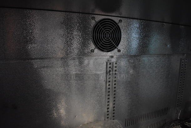 BRAND NEW SCRATCH AND DENT! KoolMore BC-3DSL-BK Metal Commercial Undercounter 3 Door Back Bar Cooler Merchandiser. 115 Volts, 1 Phase. 54x20x36. Cannot Test Due To Missing Power Cord - Image 5 of 8