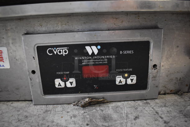 Winston CVap B Series Stainless Steel Commercial Single Door Undercounter Warming Cabinet. 27.5x32.5x30.5. Tested and Working! - Image 5 of 5