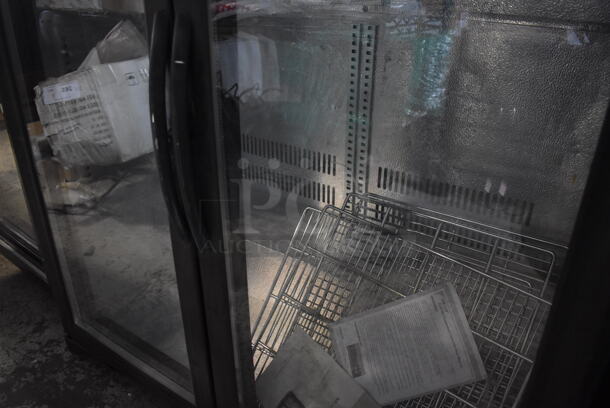 BRAND NEW SCRATCH AND DENT! KoolMore BC-2DSL-BK Metal Commercial Undercounter 2 Door Back Bar Cooler Merchandiser. Doors Are Dented Shut. 115 Volts, 1 Phase. 36x20x35. Tested and Working! - Image 4 of 5