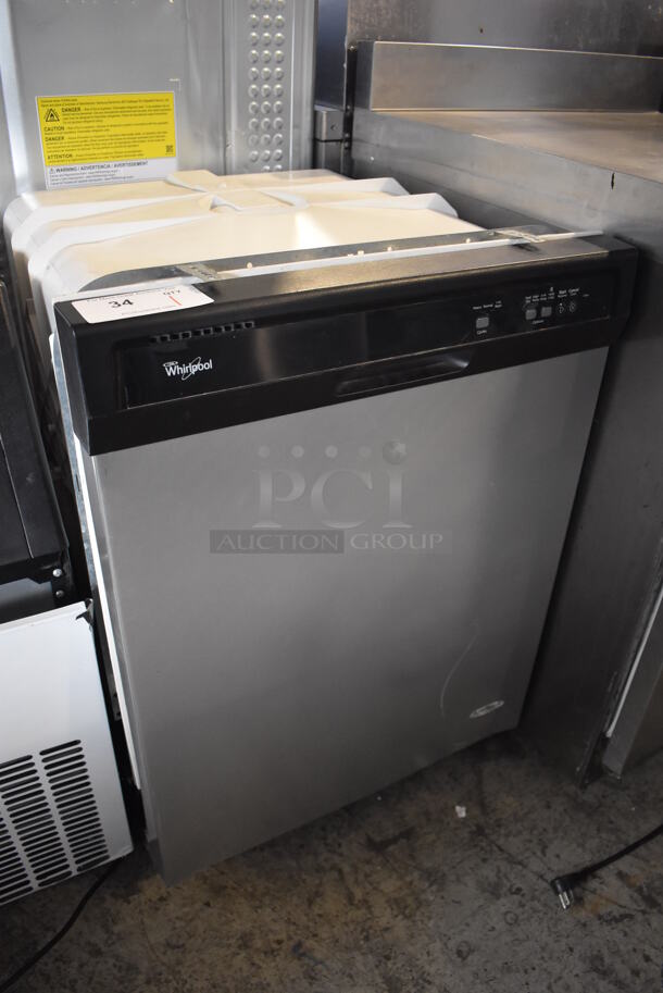 Whirlpool WDF320PADD2 Stainless Steel Undercounter Dishwasher. 120 Volts, 1 Phase. 24x25x34 - Image 2 of 8