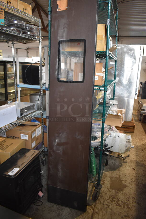 2 Metal Swinging Kitchen Doors. 17x2x82. 2 Times Your Bid! - Image 3 of 7
