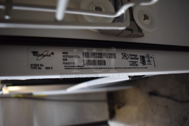 Whirlpool WDF320PADD2 Stainless Steel Undercounter Dishwasher. 120 Volts, 1 Phase. 24x25x34 - Image 7 of 8