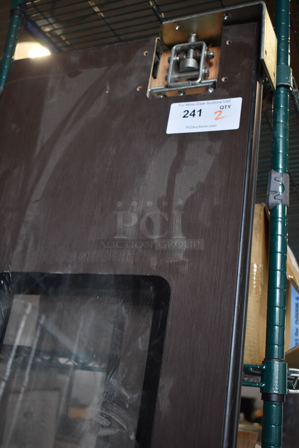 2 Metal Swinging Kitchen Doors. 17x2x82. 2 Times Your Bid! - Image 5 of 7