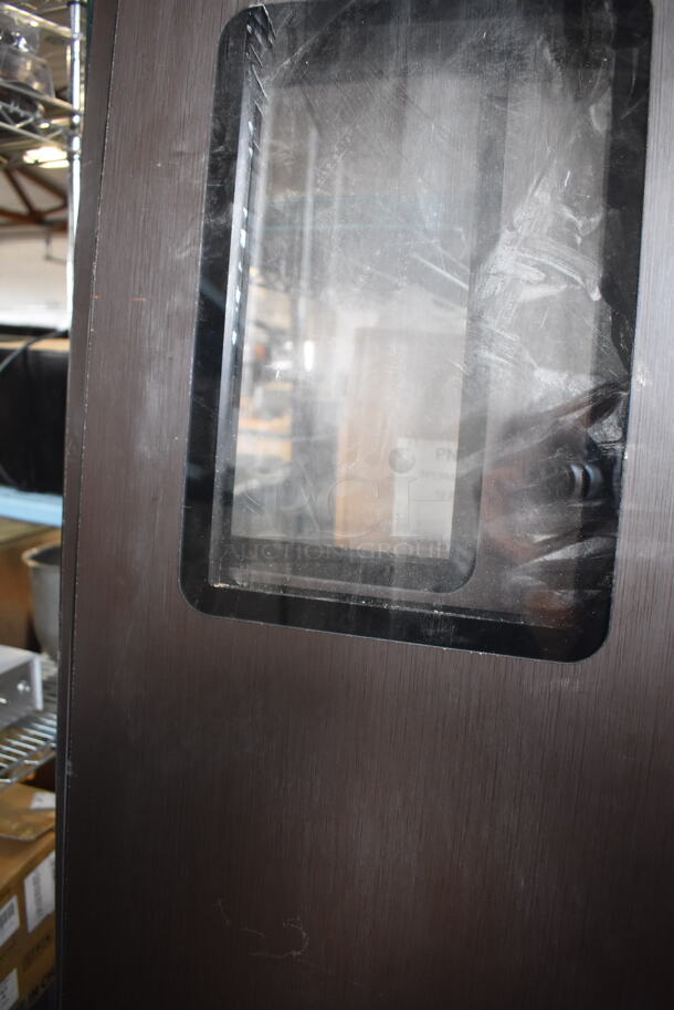 2 Metal Swinging Kitchen Doors. 17x2x82. 2 Times Your Bid! - Image 6 of 7