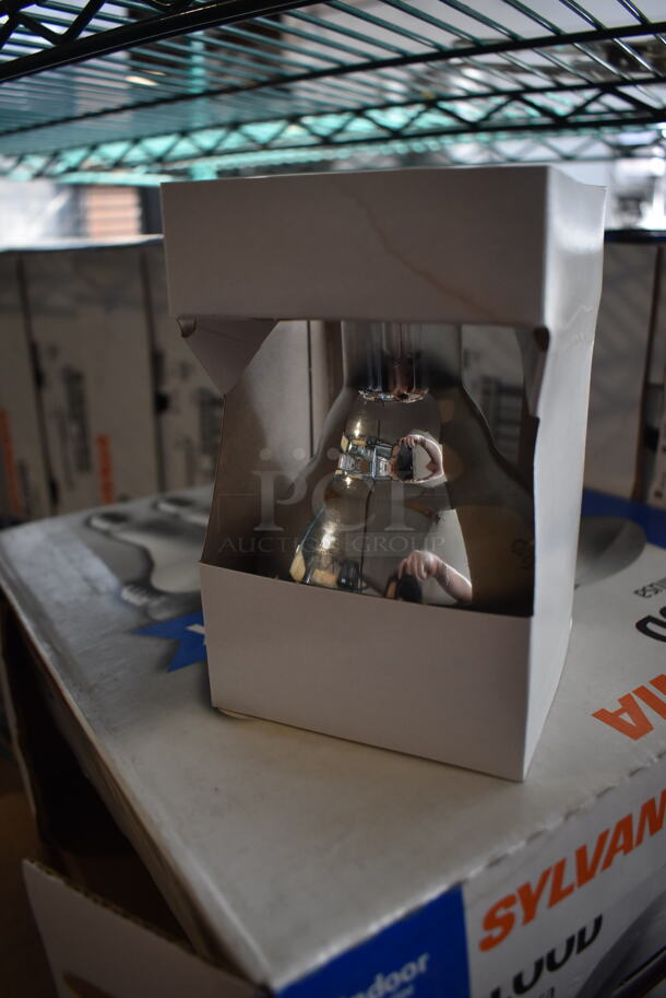 6 Boxes of 9 BRAND NEW Sylvania Flood Lightbulbs. One Box is Missing 2 Bulbs. 6 Times Your Bid! - Image 4 of 5
