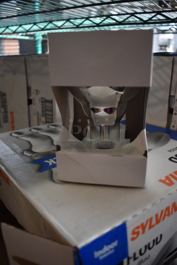 6 Boxes of 9 BRAND NEW Sylvania Flood Lightbulbs. One Box is Missing 2 Bulbs. 6 Times Your Bid! - Image 5 of 5