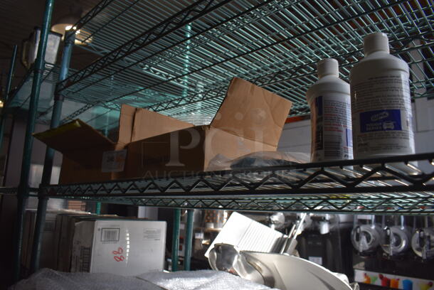 ALL ONE MONEY! Tier Lot of Various Items Including Metal Legs and Soap Dispenser - Image 1 of 8