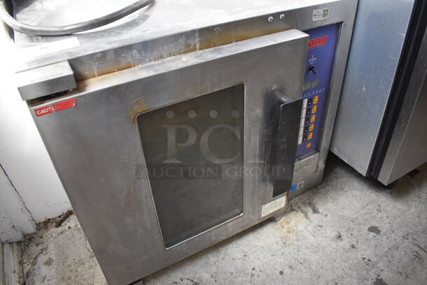 Lang Stainless Steel Commercial Electric Powered Half Size Convection Oven w/ View Through Door and Metal Oven Racks. 250 Volts, 1 Phase. 30x26x26 - Image 3 of 6