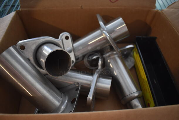 ALL ONE MONEY! Tier Lot of Various Items Including Metal Legs and Soap Dispenser - Image 6 of 8