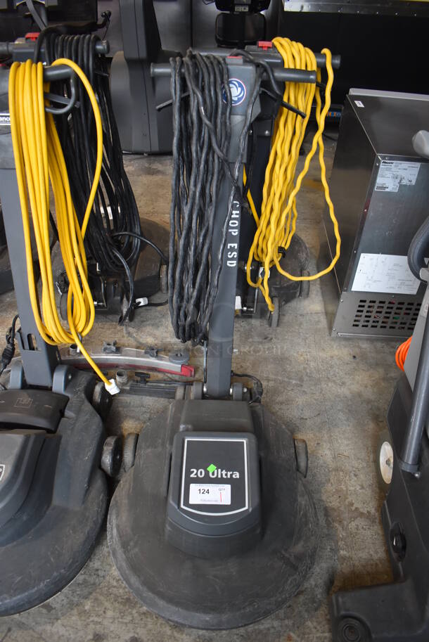 Nilfisk Advance 20 Ultra Commercial Floor Buffer. 125 Volts, 1 Phase. 24x32x45. Tested and Working!