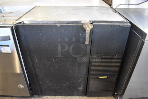 Glastender BB36-R1-BN(L) Stainless Steel Commercial Single Door Undercounter Cooler. 120 Volts, 1 Phase. 37x24x35. Tested and Working!