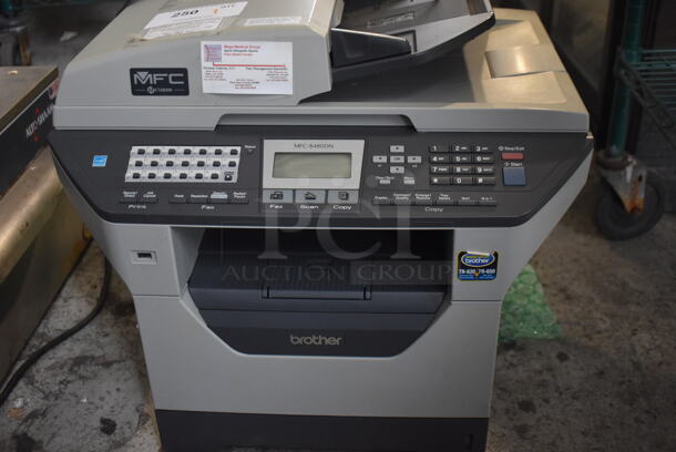 Brother MFC-8480DN Metal Countertop Copier Printer Fax Machine. 