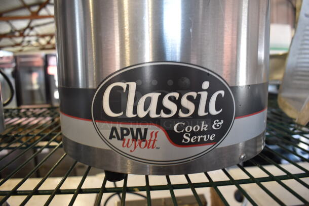 American Permanent Ware RCW-7 Stainless Steel Commercial Countertop Electric Powered Soup Kettle Food Warmer. 120 Volts, 1 Phase. 10.5x10.5x10.5. Tested and Working! - Image 4 of 7