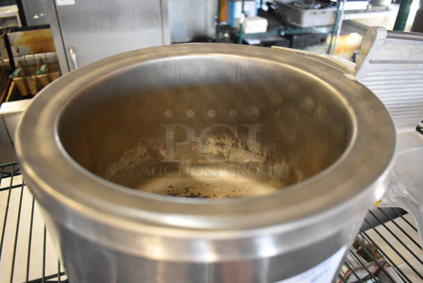 American Permanent Ware RCW-7 Stainless Steel Commercial Countertop Electric Powered Soup Kettle Food Warmer. 120 Volts, 1 Phase. 10.5x10.5x10.5. Tested and Working! - Image 5 of 7