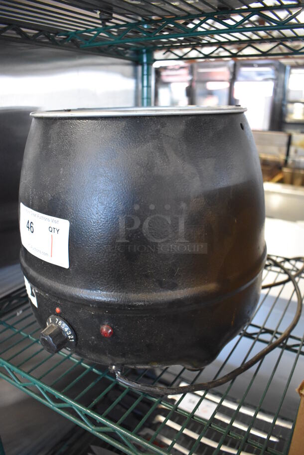 Stainless Steel Commercial Countertop Electric Powered Soup Kettle Food Warmer. 120 Volts, 1 Phase. 13x13x12.5. Tested and Does Not Power On - Image 2 of 5