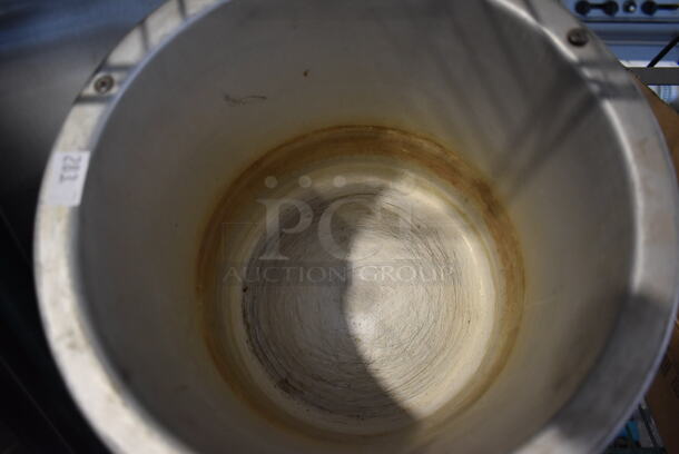 Stainless Steel Commercial Countertop Electric Powered Soup Kettle Food Warmer. 120 Volts, 1 Phase. 13x13x12.5. Tested and Does Not Power On - Image 3 of 5