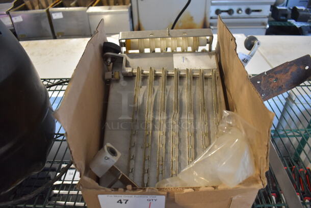 Metal Slicer Stacker Arm For Bizerba A400. Goes GREAT w/ Lot 2! Includes 10x16x7