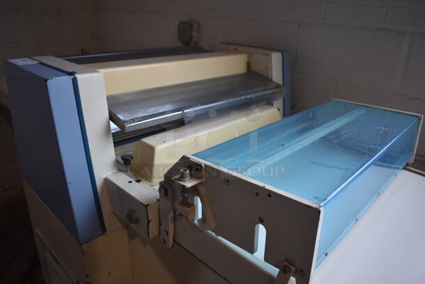 Tendicinghia Metal Commercial Floor Style Reversible Dough Sheeter. 250 Volts, 1 Phase. 113x38x48 - Image 9 of 9