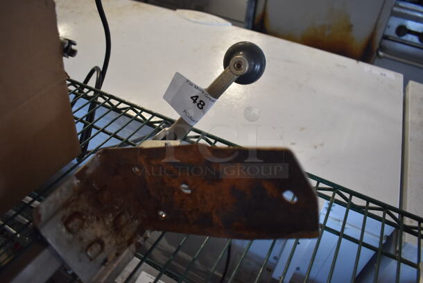 Metal Commercial Can Opener w/ Mount. 9x5x24 - Image 3 of 4