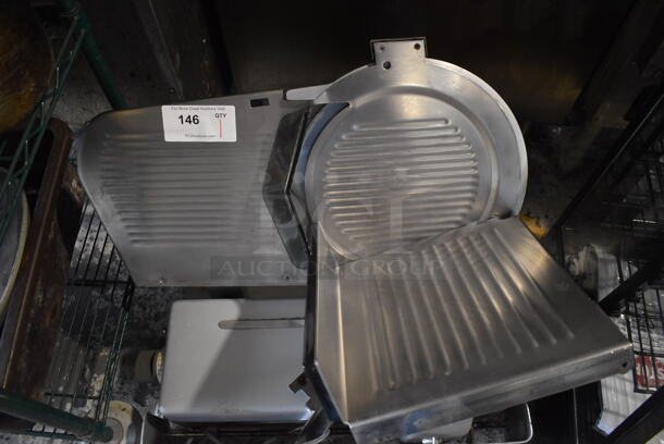 Stainless Steel Commercial Countertop Automatic Meat Slicer. 115 Volts, 1 Phase. 29x20x25. Tested and Does Not Power On - Image 4 of 7