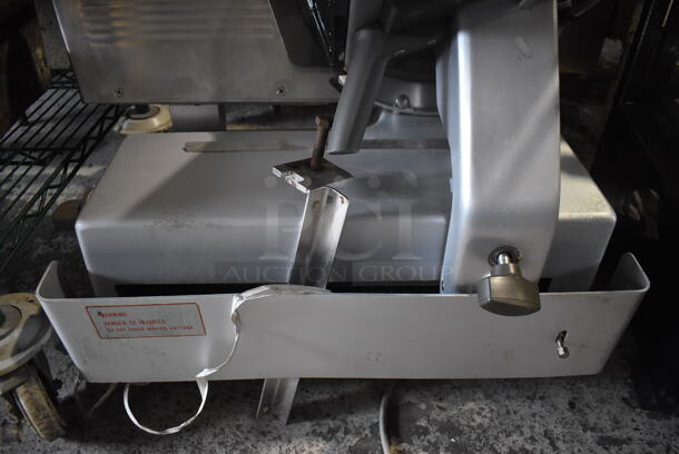 Stainless Steel Commercial Countertop Automatic Meat Slicer. 115 Volts, 1 Phase. 29x20x25. Tested and Does Not Power On - Image 5 of 7