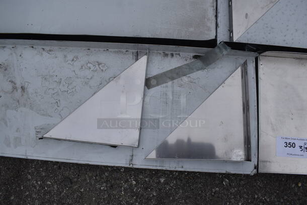 BRAND NEW SCRATCH AND DENT! KoolMore Stainless Steel Shelf w/ 2 Wall Mount Brackets. 60x12x3 - Image 3 of 3