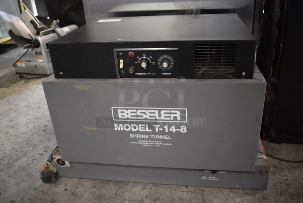 Beseler T-14-8 Metal Commercial Shrink Tunnel. 208-240 Volts, 1 Phase. 33x21x23