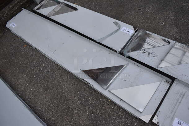 BRAND NEW SCRATCH AND DENT! KoolMore Stainless Steel Shelf w/ 2 Wall Mount Brackets. 72x12x3 - Image 3 of 3