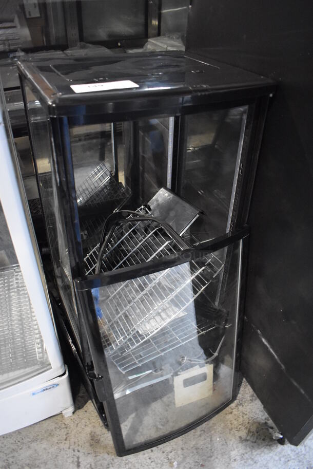 BRAND NEW SCRATCH AND DENT! KoolMore Metal Countertop Display Case Merchandiser w/ Metal Oven Racks. 17x16x39. Tested and Does Not Power On - Image 2 of 4