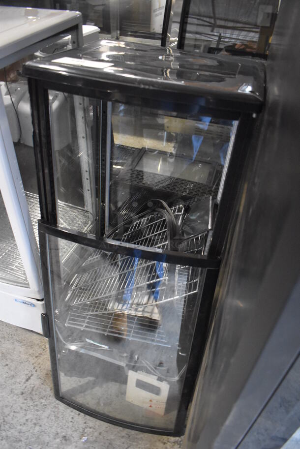 BRAND NEW SCRATCH AND DENT! KoolMore Metal Countertop Display Case Merchandiser w/ Metal Oven Racks. 17x16x39. Tested and Does Not Power On - Image 3 of 4