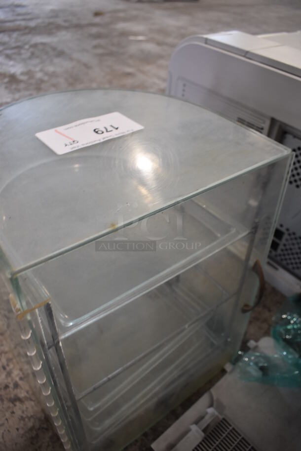 Poly Clear Countertop Dry Display Case Merchandiser. 12x18x14.5 - Image 4 of 4
