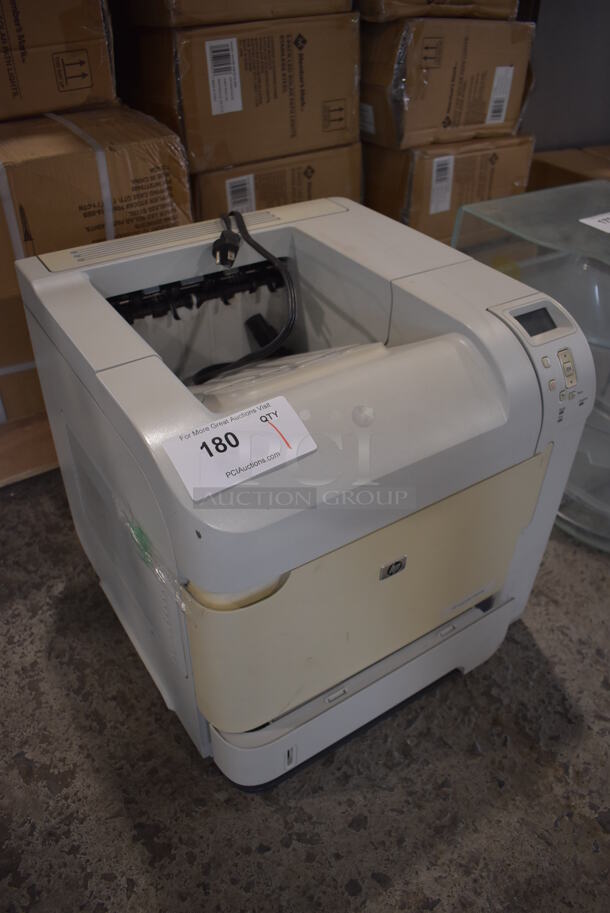 HP LaserJet P4014n Countertop Printer. 16x17x16 - Image 2 of 5