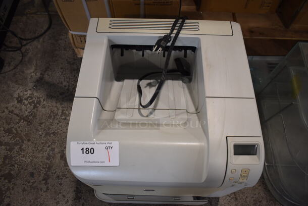 HP LaserJet P4014n Countertop Printer. 16x17x16 - Image 4 of 5