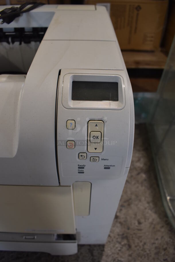 HP LaserJet P4014n Countertop Printer. 16x17x16 - Image 5 of 5