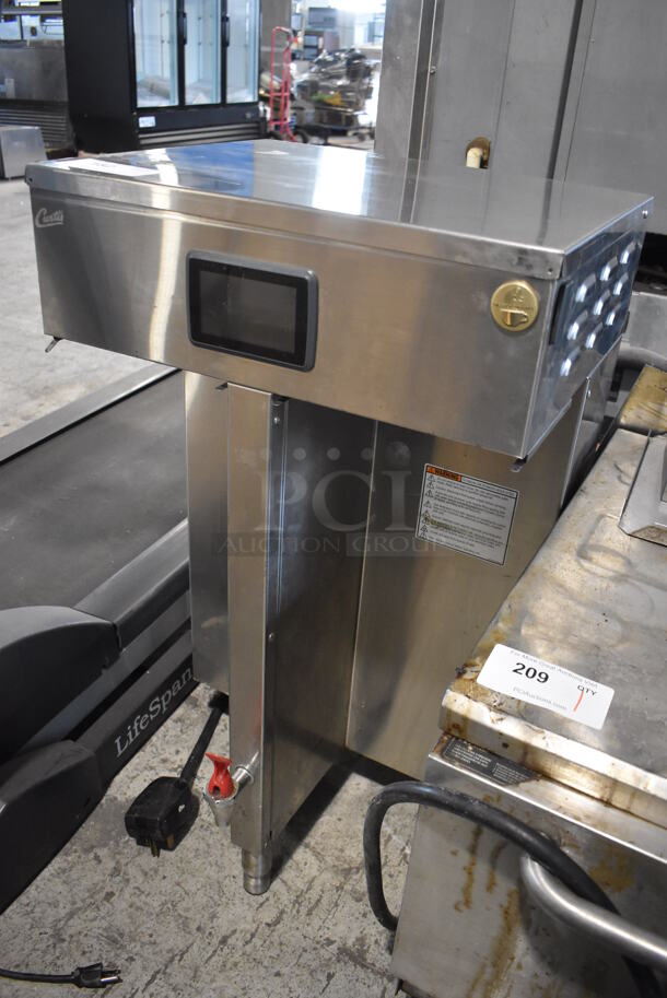 LATE MODEL! Curtis G4TP2T10A3100 Stainless Steel Commercial Countertop Dual Coffee Machine w/ Hot Water Dispenser. 220 Volts, 1 Phase. 20x20x36 - Image 2 of 5